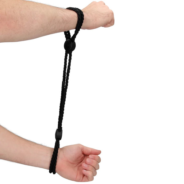 Ouch! Adjustable Rope Hand Cuffs
