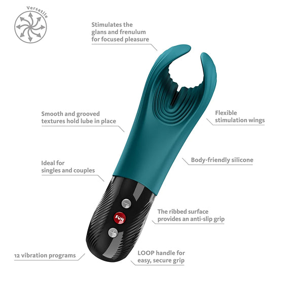 Manta Rechargeable Vibrating Masturbator