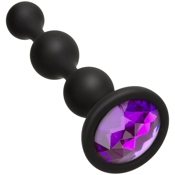 Doc Johnson Booty Bling Jeweled Wearable Silicone Beads - Purple - Extreme Toyz Singapore - https://extremetoyz.com.sg - Sex Toys and Lingerie Online Store - Bondage Gear / Vibrators / Electrosex Toys / Wireless Remote Control Vibes / Sexy Lingerie and Role Play / BDSM / Dungeon Furnitures / Dildos and Strap Ons &nbsp;/ Anal and Prostate Massagers / Anal Douche and Cleaning Aide / Delay Sprays and Gels / Lubricants and more...