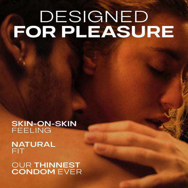 Supreme Feel + Extra Lube Condoms - 8 Pack