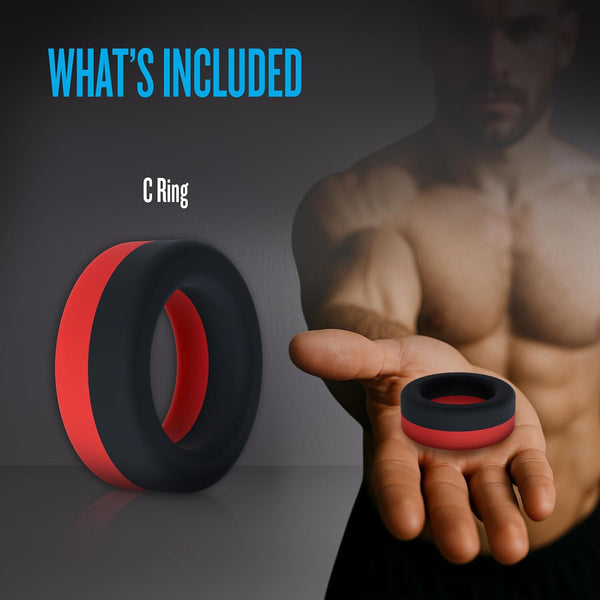 Performance Plus Takeoff Platinum-Cured Silicone Cock Ring