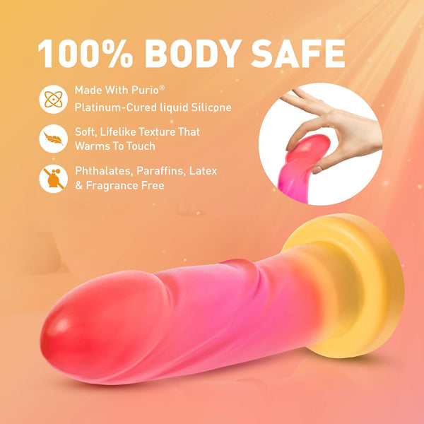 Avant Sunburst Liquid Silicone Dildo