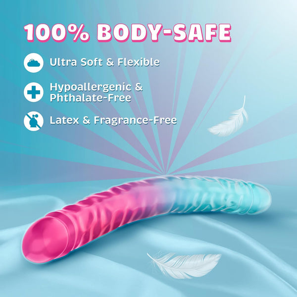 B Yours Candy Papi 17.75" XXL Double Dong