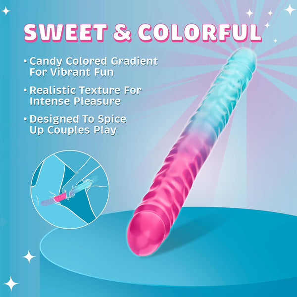 B Yours Candy Papi 17.75" XXL Double Dong