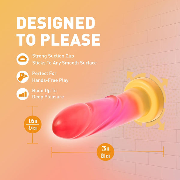 Avant Sunburst Liquid Silicone Dildo