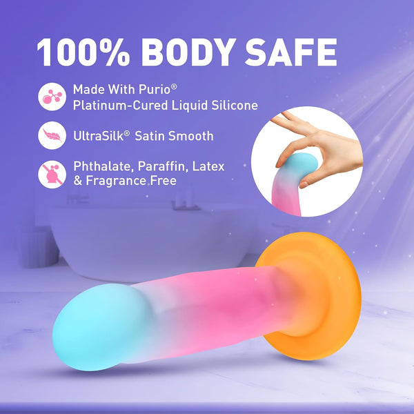 Avant Golden Dawn Platinum-Cured Silicone Dildo