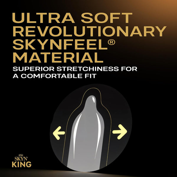 King Size Condoms - 10 Pack