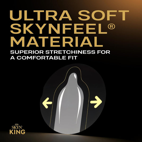 Elite Large + Extra Glide Condoms - 10 Pack