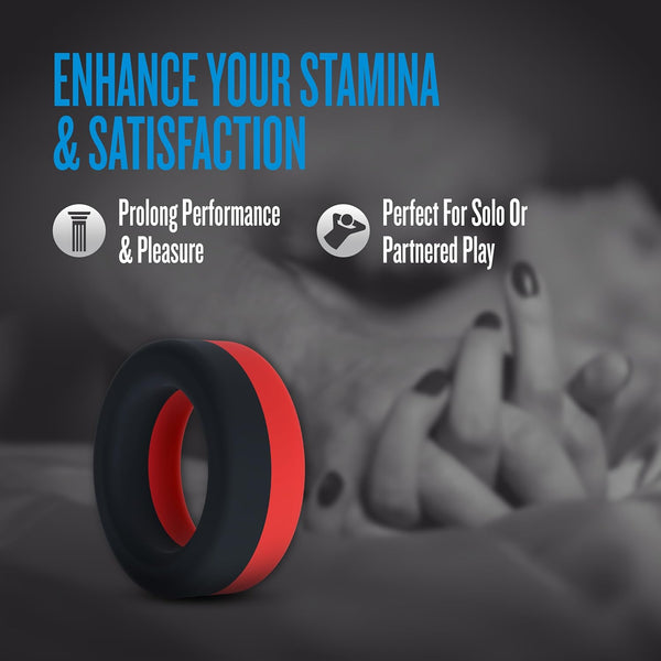 Performance Plus Takeoff Platinum-Cured Silicone Cock Ring