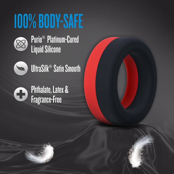 Performance Plus Takeoff Platinum-Cured Silicone Cock Ring