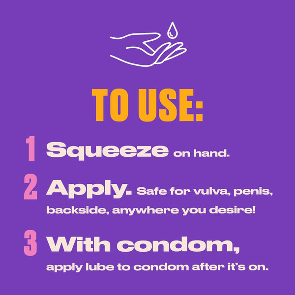 Arouses & Releases Lubricant - 3 oz.
