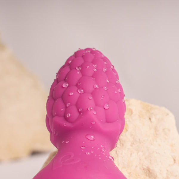 Rocks-Off Ass-Berries Raspberry 7 Speeds Butt Plug - Extreme Toyz Singapore - https://extremetoyz.com.sg - Sex Toys and Lingerie Online Store - Bondage Gear / Vibrators / Electrosex Toys / Wireless Remote Control Vibes / Sexy Lingerie and Role Play / BDSM / Dungeon Furnitures / Dildos and Strap Ons  / Anal and Prostate Massagers / Anal Douche and Cleaning Aide / Delay Sprays and Gels / Lubricants and more...