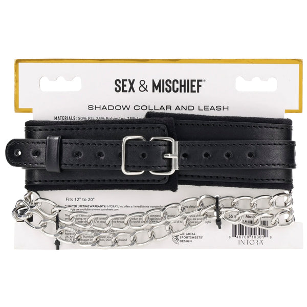 Sex & Mischief: Shadow Collar & Leash