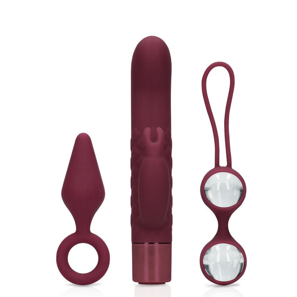 Loveline (S)explore Toy Kit for Her - Dark Cherry