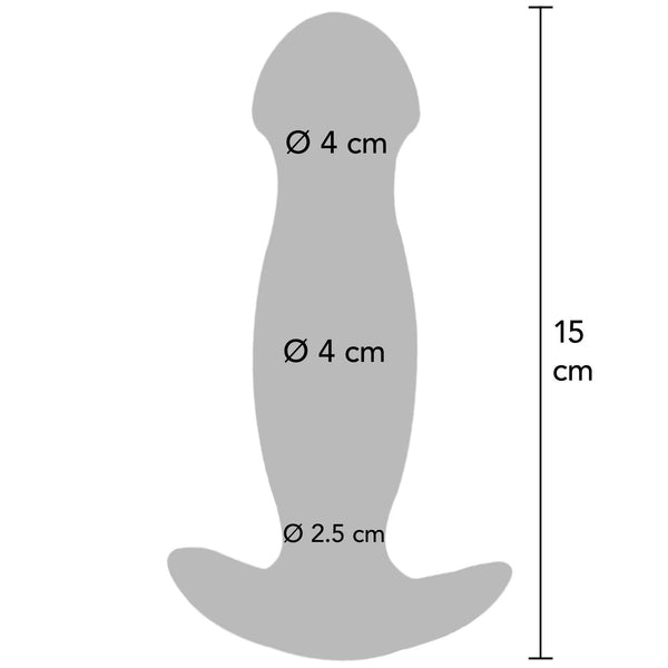 BUTTOCKS The Wild Magnetic Pulse Remote Controlled Rechargeable Butt Plug