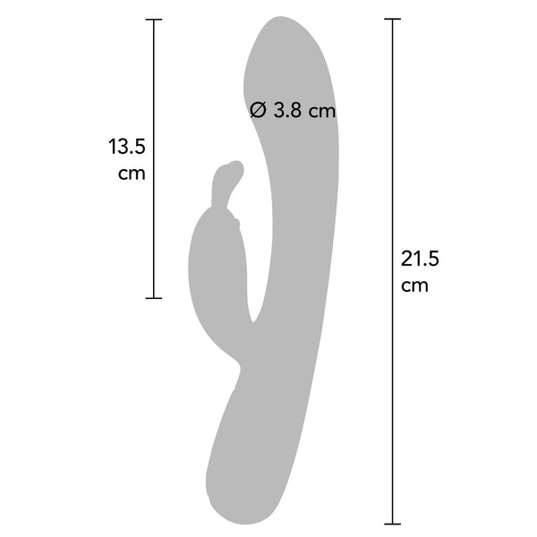 LOVE RABBIT Fabulous Butterfly Rechargeable Silicone Vibrator