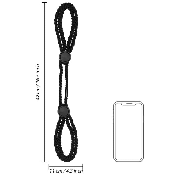 Ouch! Adjustable Rope Hand Cuffs