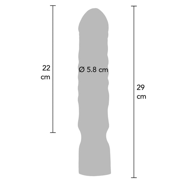 GET REAL Big Boy 12" Vital-Skin Technology Dong