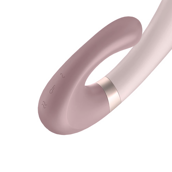 Heat Wave Connect App G-Spot Vibrator - Mauve