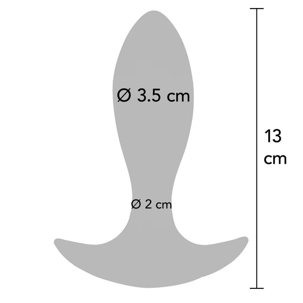 BUTTOCKS The Brave Remote Controlled Rechargeable Butt Plug