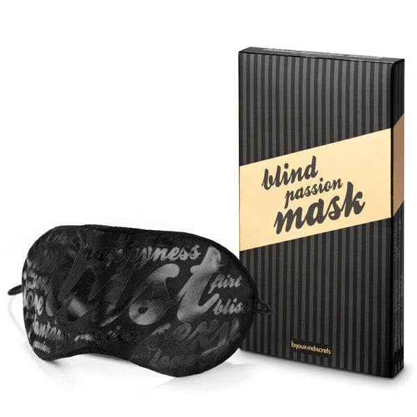 Bijoux Indiscrets Blind Passion Mask - Extreme Toyz Singapore - https://extremetoyz.com.sg - Sex Toys and Lingerie Online Store - Bondage Gear / Vibrators / Electrosex Toys / Wireless Remote Control Vibes / Sexy Lingerie and Role Play / BDSM / Dungeon Furnitures / Dildos and Strap Ons  / Anal and Prostate Massagers / Anal Douche and Cleaning Aide / Delay Sprays and Gels / Lubricants and more...