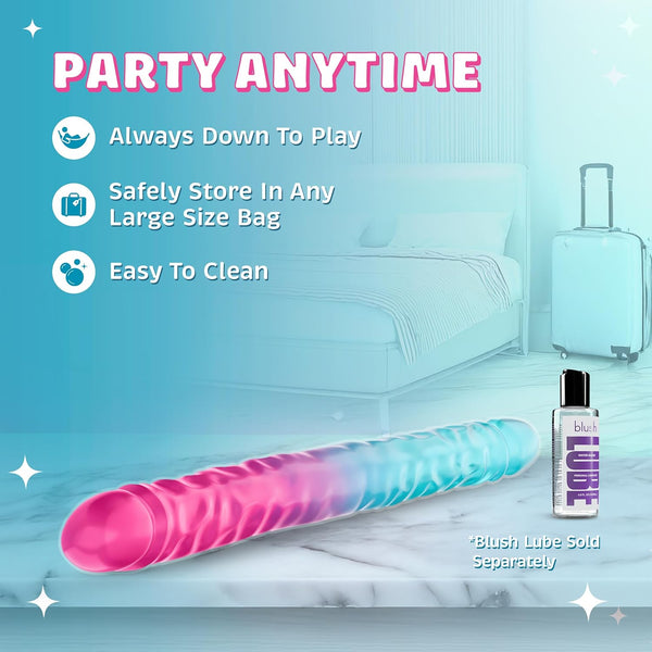 B Yours Candy Papi 17.75" XXL Double Dong