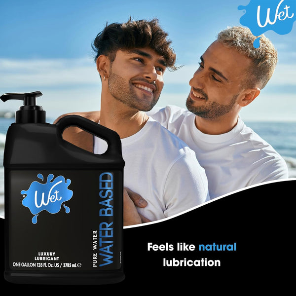 Pure Water Water-Based Luxury Lubricant - 3785ml