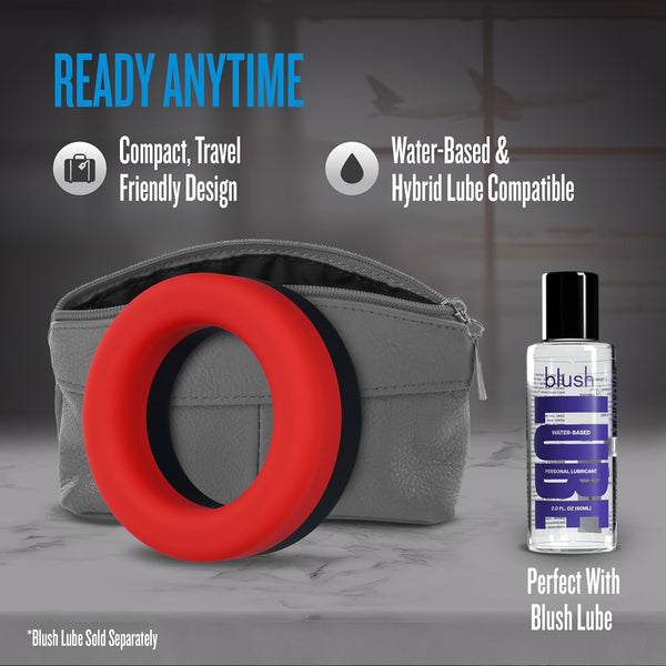 Performance Plus Takeoff Platinum-Cured Silicone Cock Ring