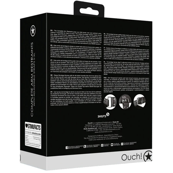 Ouch! Complete Arm Restraints