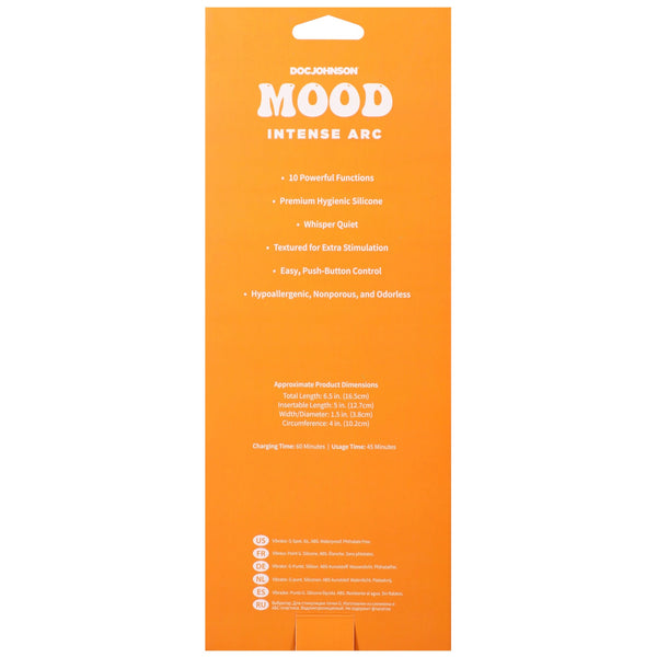 Mood Intense Arc 10 Function Vibrator - Teal