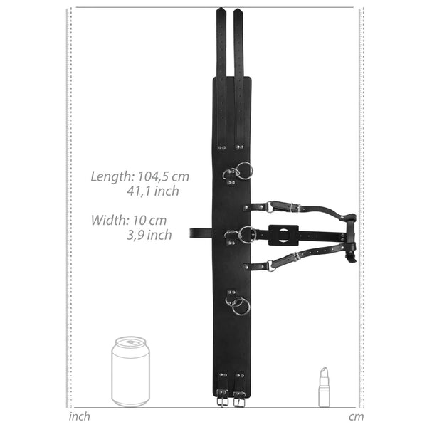 Ouch! Xtreme Belt with Vibrator Holder