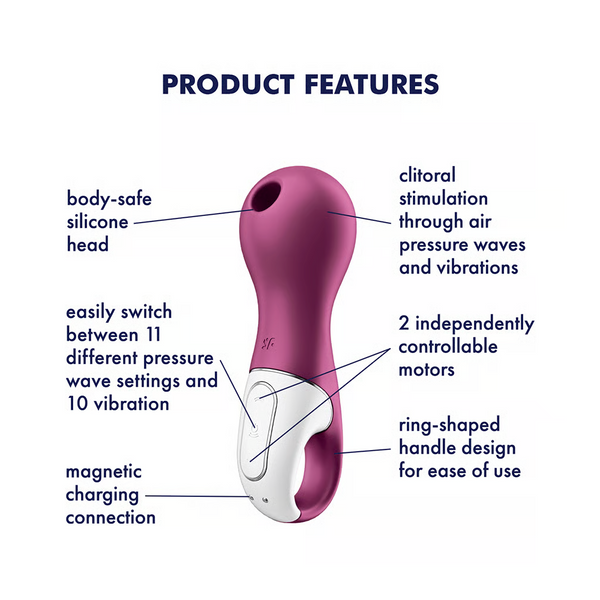 Lucky Libra Air Pulse Stimulator + Vibration