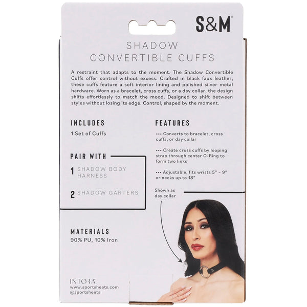 Sex & Mischief: Shadow Convertible Cuffs