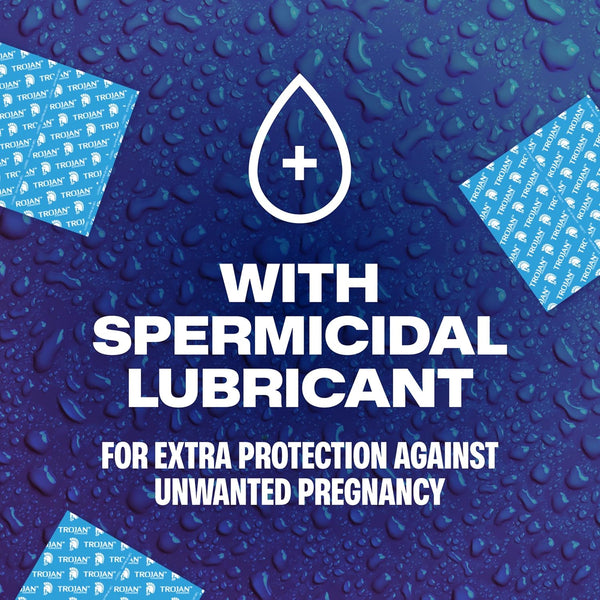 ENZ Armor Spermicidal Lubricated Condoms - 3 Pack