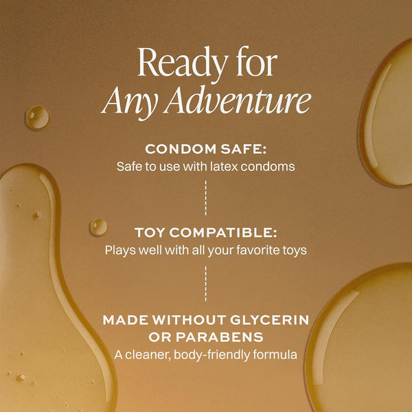 Gold Hybrid Silicone Water Blend Luxury Lubricant - 475ml