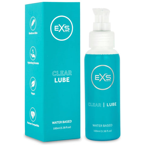 EXS Premium Clear Lubricant 100ml - Extreme Toyz Singapore - https://extremetoyz.com.sg - Sex Toys and Lingerie Online Store - Bondage Gear / Vibrators / Electrosex Toys / Wireless Remote Control Vibes / Sexy Lingerie and Role Play / BDSM / Dungeon Furnitures / Dildos and Strap Ons  / Anal and Prostate Massagers / Anal Douche and Cleaning Aide / Delay Sprays and Gels / Lubricants and more...