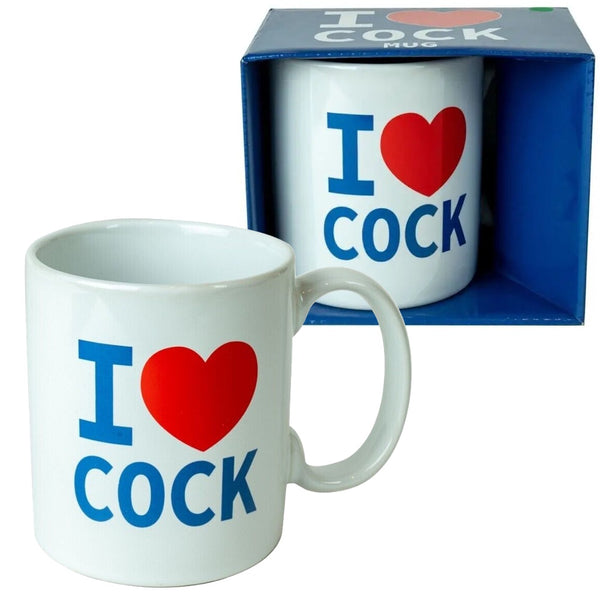 Spencer & Fleetwood I Love Cock Mug - Extreme Toyz Singapore - https://extremetoyz.com.sg - Sex Toys and Lingerie Online Store - Bondage Gear / Vibrators / Electrosex Toys / Wireless Remote Control Vibes / Sexy Lingerie and Role Play / BDSM / Dungeon Furnitures / Dildos and Strap Ons  / Anal and Prostate Massagers / Anal Douche and Cleaning Aide / Delay Sprays and Gels / Lubricants and more...