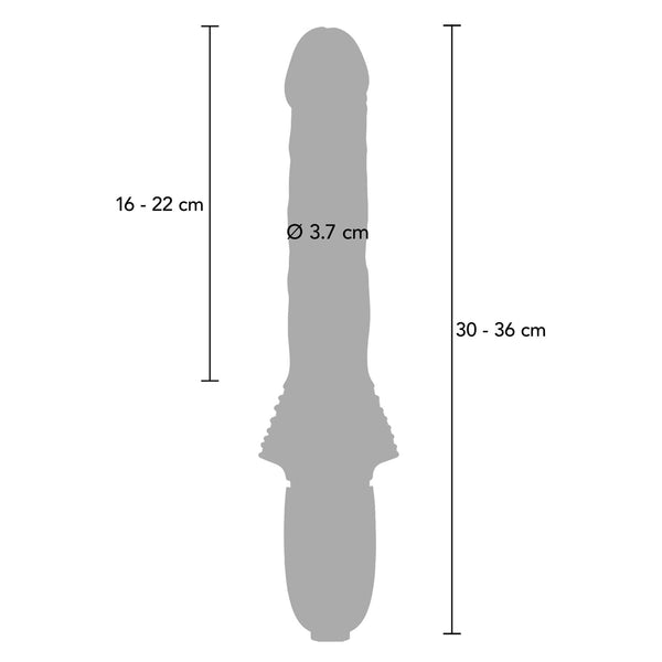 DESIGNER EDITION Magnum Opus Supreme Thruster 2 Remote Control Rechargeable Thrusting Vibrator