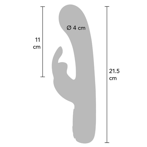 LOVE RABBIT Exciting Rabbit Silicone Rechargeable Vibrator