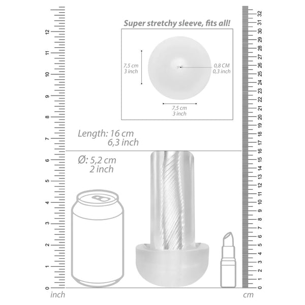 Pumped Automatic Cyber Pump with Masturbation Sleeve