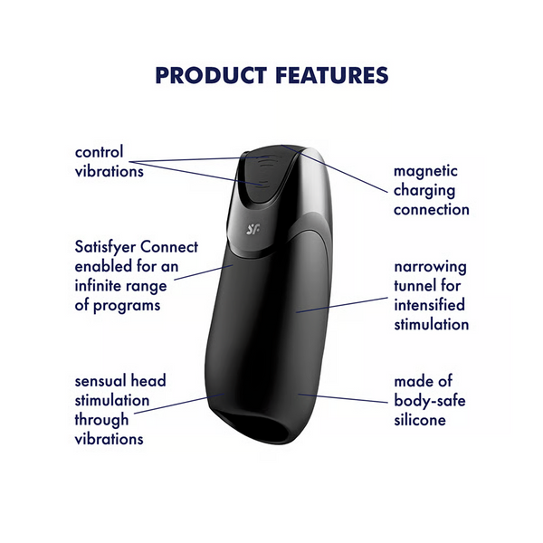 Men Vibration+ Connect App Masturbator