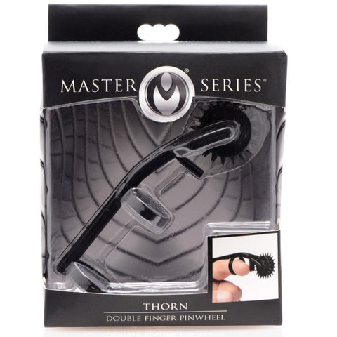 Master Series Thorn Double Finger Pinwheel - Extreme Toyz Singapore - https://extremetoyz.com.sg - Sex Toys and Lingerie Online Store - Bondage Gear / Vibrators / Electrosex Toys / Wireless Remote Control Vibes / Sexy Lingerie and Role Play / BDSM / Dungeon Furnitures / Dildos and Strap Ons  / Anal and Prostate Massagers / Anal Douche and Cleaning Aide / Delay Sprays and Gels / Lubricants and more...