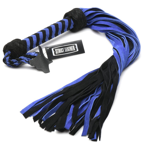 Black & Blue Suede Flogger