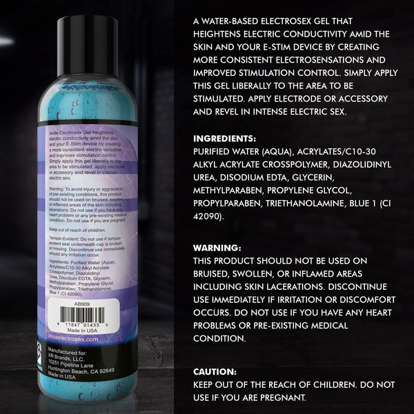 Incite Electrosex Gel 8.5 oz.