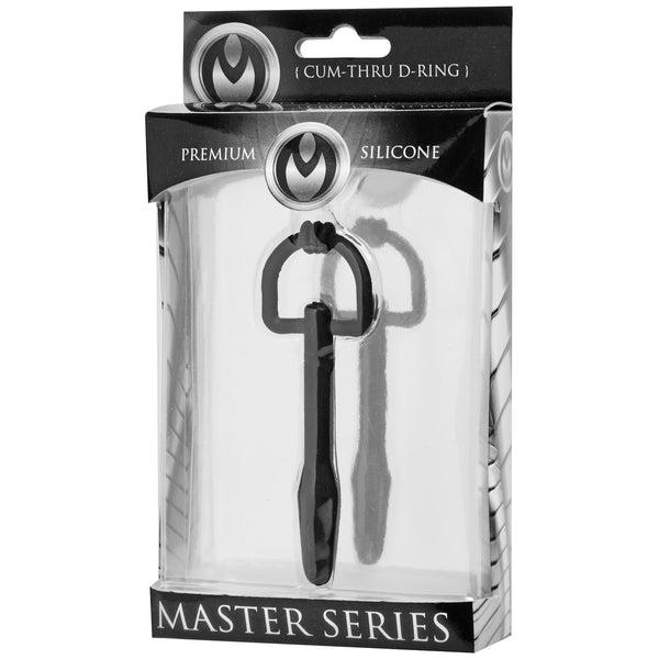Master Series Silicone Cum-Thru D-Ring Penis Plug - Extreme Toyz Singapore - https://extremetoyz.com.sg - Sex Toys and Lingerie Online Store - Bondage Gear / Vibrators / Electrosex Toys / Wireless Remote Control Vibes / Sexy Lingerie and Role Play / BDSM / Dungeon Furnitures / Dildos and Strap Ons / Anal and Prostate Massagers / Anal Douche and Cleaning Aide / Delay Sprays and Gels / Lubricants and more...