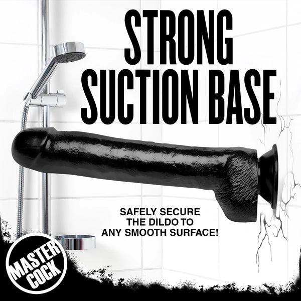 The Destroyer Huge 17" Dildo - Black