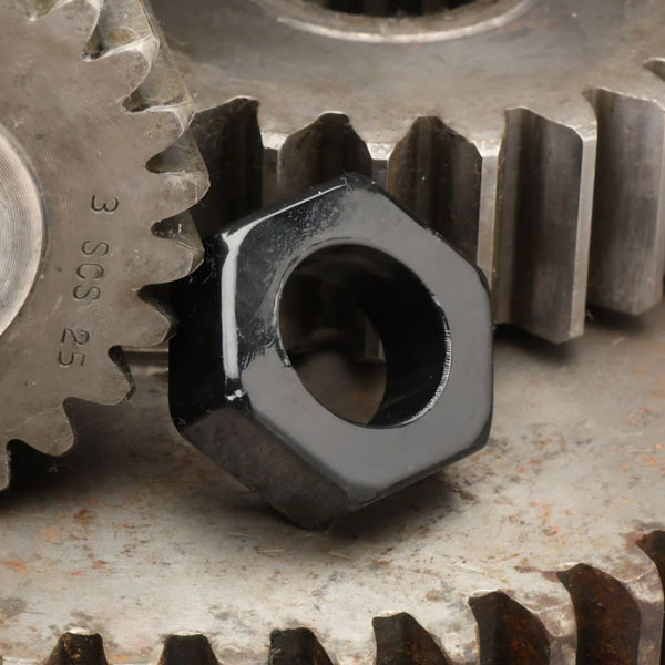 HexNut Cock Ring - Black