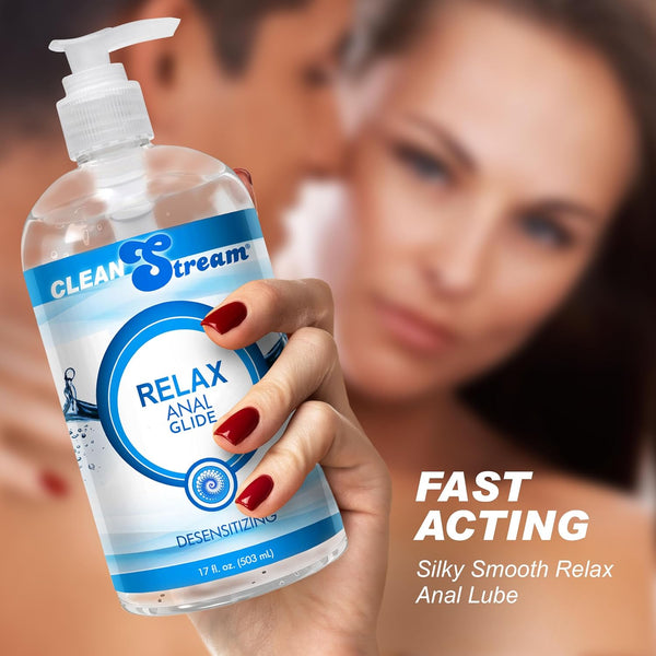 Relax Desensitizing Anal Lube 17 oz.