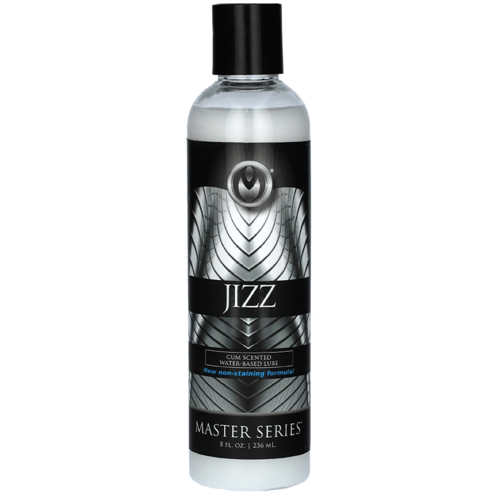 Master Series Jizz Cum Scented Water Based Lube 8.5 oz. - Extreme Toyz Singapore - https://extremetoyz.com.sg - Sex Toys and Lingerie Online Store - Bondage Gear / Vibrators / Electrosex Toys / Wireless Remote Control Vibes / Sexy Lingerie and Role Play / BDSM / Dungeon Furnitures / Dildos and Strap Ons  / Anal and Prostate Massagers / Anal Douche and Cleaning Aide / Delay Sprays and Gels / Lubricants and more...