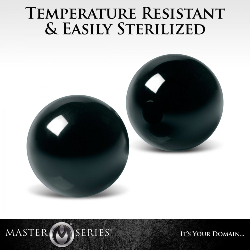 Master Series Jaded Glass Ben Wa Balls - Extreme Toyz Singapore - https://extremetoyz.com.sg - Sex Toys and Lingerie Online Store - Bondage Gear / Vibrators / Electrosex Toys / Wireless Remote Control Vibes / Sexy Lingerie and Role Play / BDSM / Dungeon Furnitures / Dildos and Strap Ons  / Anal and Prostate Massagers / Anal Douche and Cleaning Aide / Delay Sprays and Gels / Lubricants and more...